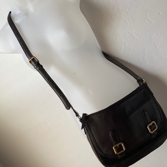 Frye crossbody brown leather messenger bag - Picture 2 of 16